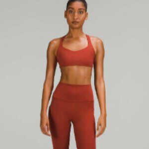 Lululemon Free to Be Bra Cayenne
